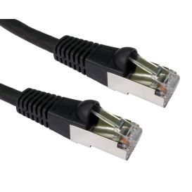 CMS Cables 25m Cat6A Patch Cable - Black