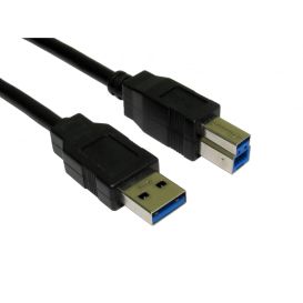 CMS Cables 2MTR USB 3.0 A M - B M BLACK