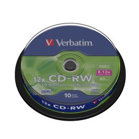 Verbatim CD-RW 12x 700 MB 10 pc(s)_Med