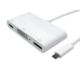 CMS Cables USB Type C to HDMI, DisplayPort and DVI
