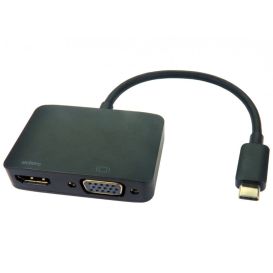 CMS Cables USB C TO HDMI and VGA Adapter