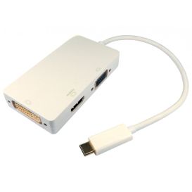 CMS Cables USB Type C to HDMI, DVI and VGA
