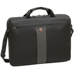 Wenger/SwissGear 600655 notebook case 43.2 cm (17") Briefcase Black, Grey_Med