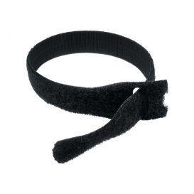 CMS Cables 200mm x 12mm Velcro Cable Ties Black 25pk