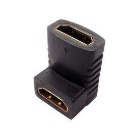 CMS Cables HDMI R/A F-F Gender Changer