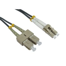 CMS Cables 3m OM1 Fibre Optic Cable, LC - SC (Multi-Mode)