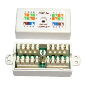 CMS Cables Cat5e Punchdown / Krone Coupler (White)