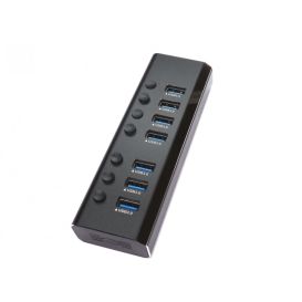 CMS Cables 7 Port USB 3.0 Hub with Metal Shell