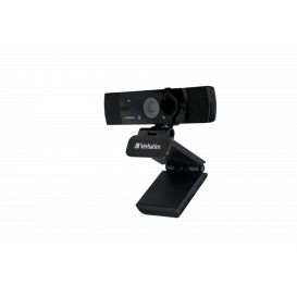 Verbatim 49580 webcam 3840 x 2160 pixels USB 2.0 Black