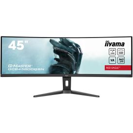 iiyama G-MASTER RED EAGLE CURVED computer monitor 114.3 cm (45") 5120 x 1440 pixels Dual QHD LED Black