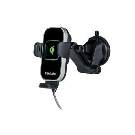 Verbatim FWC-03 Pro Qi Fast Wireless AutoladegerÃ¤t retail Smartphone Black USB Wireless charging Auto
