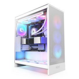 NZXT H7 Flow RGB (2024) Mid-Tower White