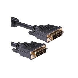 Cablenet 3m DVI-D 24+1 DL M-M Bk PVC