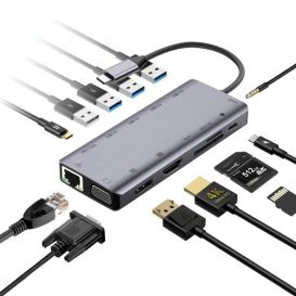 Cablenet 13 in 1 USB-C to HDMI Docking Station