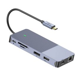 Cablenet USB-C DisplayLink 11 in 1 Docking Station with 100W PD