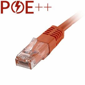 Cablenet 1.5m Cat6 RJ45 Orange U/UTP PVC 24AWG Flush Moulded Booted Patch Lead