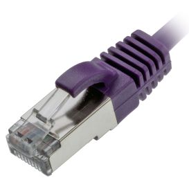 Cablenet 5m Cat6 RJ45 Violet U/UTP LSOH 30AWG Slim Snagless Booted Patch Lead