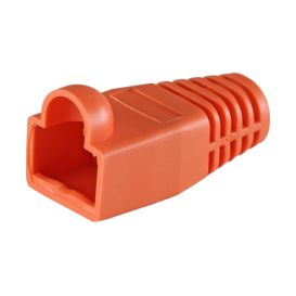 Cablenet RJ45 Cat6a Bubble Boot Orange 6.5mm