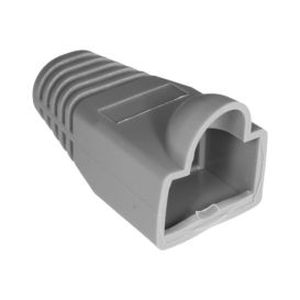 Cablenet 50PK RJ45 Bubble Boot Grey 6mm
