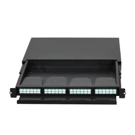Cablenet 1U Configurable Fibre Patch Panel (Accepts Cassettes & Adaptor Plates)