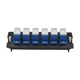 Cablenet 6 Port SC SX Adaptor Plate