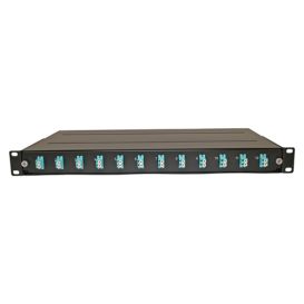 Cablenet Loaded Fibre Patch Panel OM3/4 12 Fibre - 6 x LC Duplex (Max)