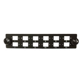 Cablenet MPFE Front Plate 12 x LC Duplex (Unloaded)