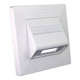 Cablenet 1 x SC Duplex Unloaded Fibre Faceplate