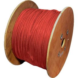 Cablenet Cat6a Red S/FTP LSOH 26AWG Stranded Patch Cable 500m Reel