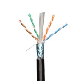 Cablenet Cat6 Black F/UTP Maxxam XXtreme Outdoor 23AWG Cable 305m Reel in Box