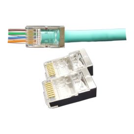 Cablenet 50PK Cat6 - RJ45 FTP EZ Easy Plug