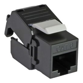 Cablenet Cat6 UTP Tool Less Keystone Jack Black