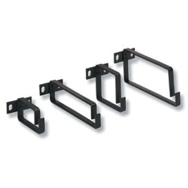 Cablenet 120mm x 110mm Cable Management Ring Black