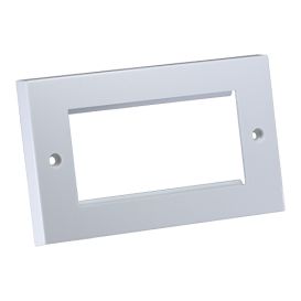 Cablenet 10PK Flush Double Gang Faceplate 146mm x 86mm
