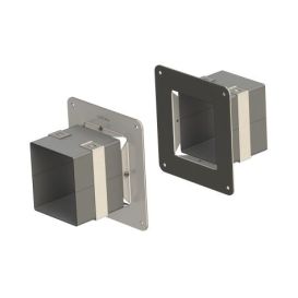 Cablenet EZ-Path Series 44+ Fire Stopping Device 1 Gang Wall Fixing Plate Pair