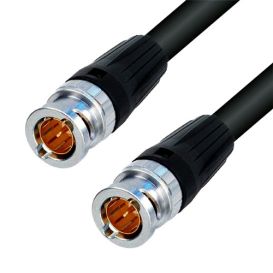 Cablenet 100m VFX2000 Neutrik BNC Plug-Plug HD-SDI Booted Black Cable