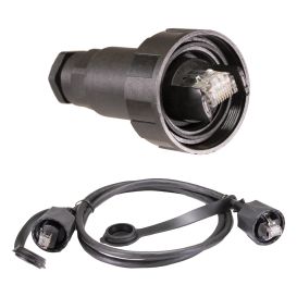 Cablenet 3m Cat6 RJ45 Black U/UTP IP67 XXTREME External Solid Patch Lead