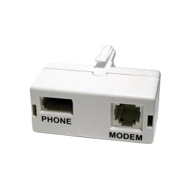 Cablenet 22-2909 telephone splitter RJ-11 F + BS 6312 F White