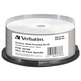 Verbatim 43738 blank Blu-Ray disc 25 pc(s)_Med