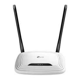 TP-LINK TL-WR841N wireless router Fast Ethernet Single-band (2.4 GHz) 4G Black, White_Med