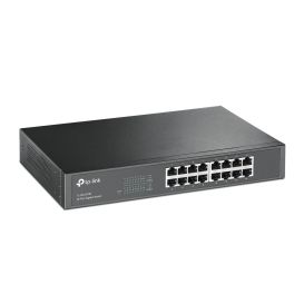 TP-LINK TL-SG1016D network switch Managed L2 Gigabit Ethernet (10/100/1000) Black_Med