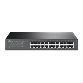TP-LINK TL-SG1024D network switch Unmanaged Gigabit Ethernet (10/100/1000) Grey_Med