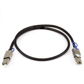 QNAP CAB-SAS05M-8088 Serial Attached SCSI (SAS) cable 0.5 m Black_Med