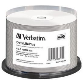 Verbatim CD-R 52x DataLifePlus 700 MB 50 pc(s)_Med