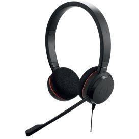 Jabra Evolve 20 MS Stereo Headset Wired Head-band Office/Call center USB Type-A Black_Med