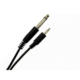 CMS Cables 6.35mm Jack to 3.5mm Jack Mono Cable