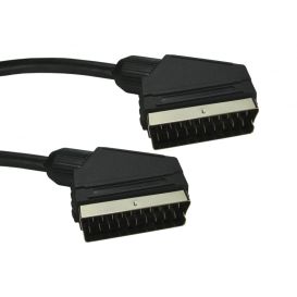 CMS Cables Gold Flashed 21 Pin SCART Cable