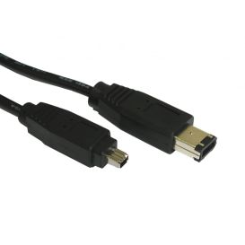 CMS Cables Firewire 6 Pin to 4 Pin Cable