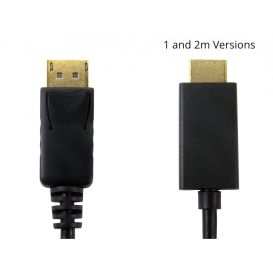 CMS Cables DisplayPort (M) to HDMI (M) Display Cable - 4K 60Hz