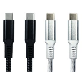 CMS Cables USB 10Gbps Type C (M) to Type C (M) Braided Cable